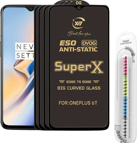 TWIGLO Edge To Edge Tempered Glass for OnePlus 6T