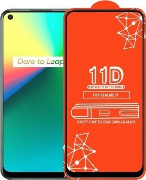 FlipSmartGuard Edge To Edge Tempered Glass for Realme 7I
