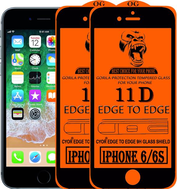 CYOR Edge To Edge Tempered Glass for Apple iPhone 6