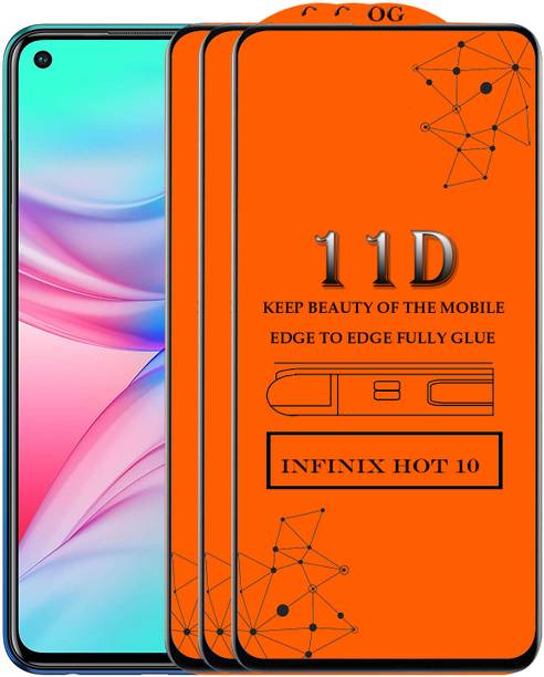 Difoxy Edge To Edge Tempered Glass for INFINIX HOT 10