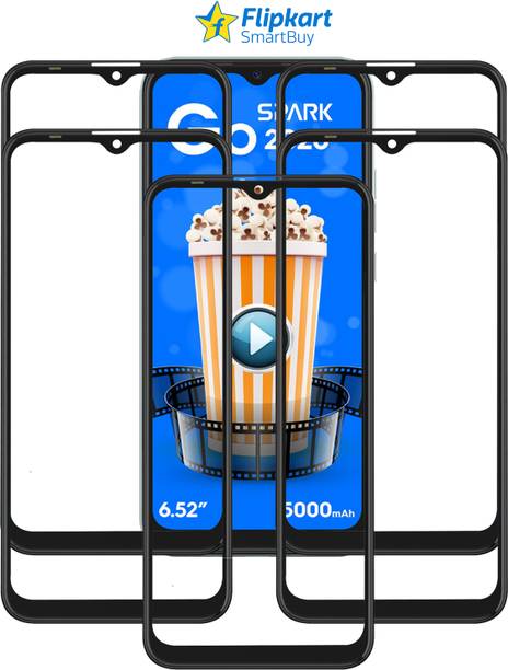 Flipkart SmartBuy Edge To Edge Tempered Glass for TECNO SPARK GO 2020