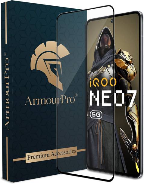 ArmourPro Edge To Edge Tempered Glass for iQOO Neo 7 5G, IQOO Neo 7 Pro 5G, IQOO 11, IQOO 9T