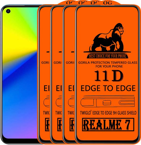 CYOR Edge To Edge Tempered Glass for REALME 7