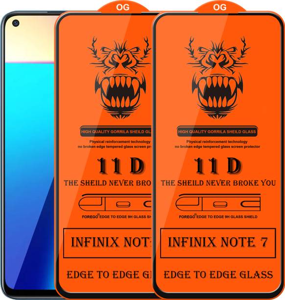 Forego Edge To Edge Tempered Glass for Infinix Note 7