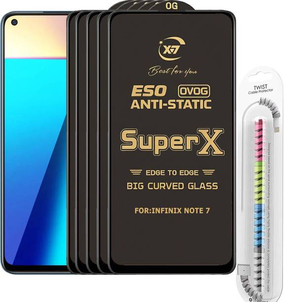 CYOR Edge To Edge Tempered Glass for INFINIX NOTE 7