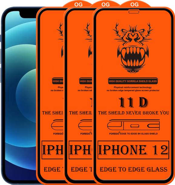 Forego Edge To Edge Tempered Glass for Apple iPhone 12