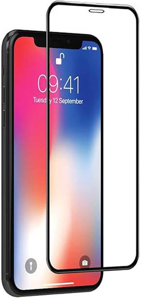 SM Styles Edge To Edge Tempered Glass for Apple iPhone X