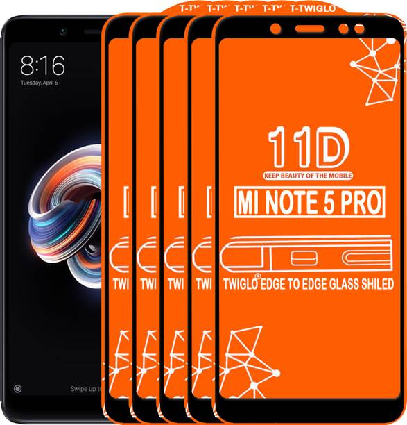 TWIGLO Edge To Edge Tempered Glass for Mi Redmi Note 5 Pro
