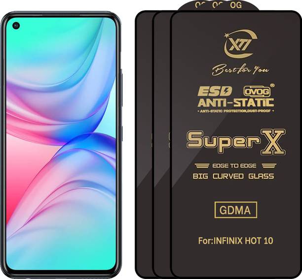 GDMA Edge To Edge Tempered Glass for INFINIX HOT 10