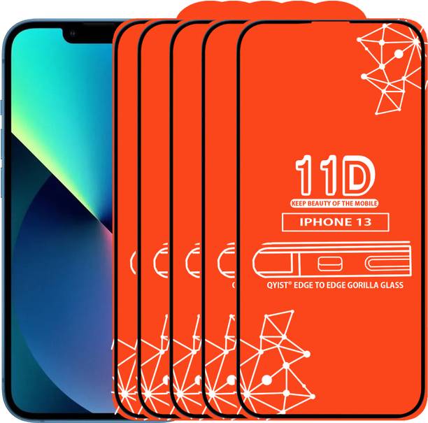 Qyist Edge To Edge Tempered Glass for Apple iPhone 13