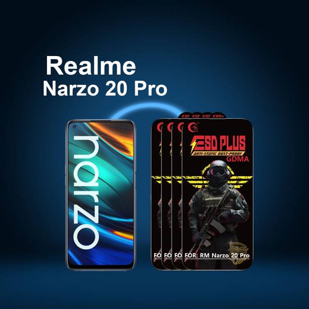 GDMA Edge To Edge Tempered Glass for REALME NARZO 20 PRO