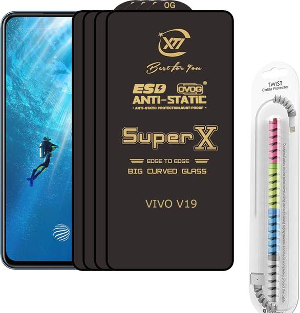 CYOR Edge To Edge Tempered Glass for VIVO V19