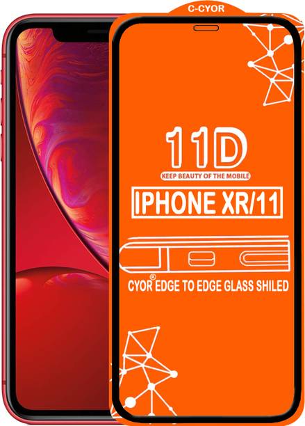 CYOR Edge To Edge Tempered Glass for Apple iPhone XR