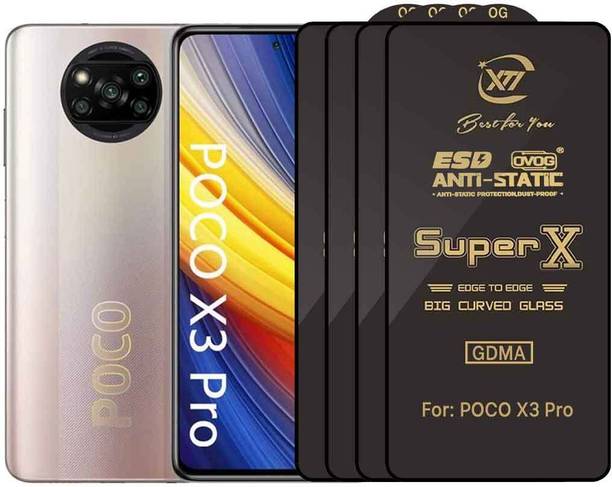 GDMA Edge To Edge Tempered Glass for POCO X3 PRO
