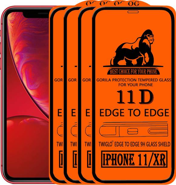 TWIGLO Edge To Edge Tempered Glass for Apple iPhone XR