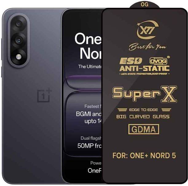 GDMA Edge To Edge Tempered Glass for ONE PLUS NORD 5