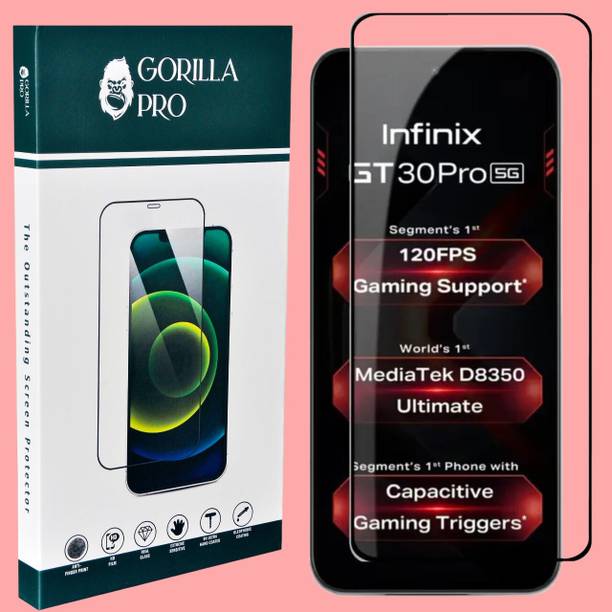 GORILLA PRO Edge To Edge Tempered Glass for Infinix GT 30 Pro 5G+