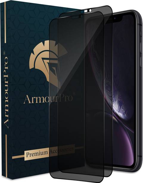 ArmourPro Edge To Edge Tempered Glass for Apple iPhone XR, Apple iPhone 11, (Privacy Anti Spy Protection)