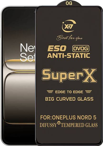 Difussy Edge To Edge Tempered Glass for ONEPLUS NORD 5