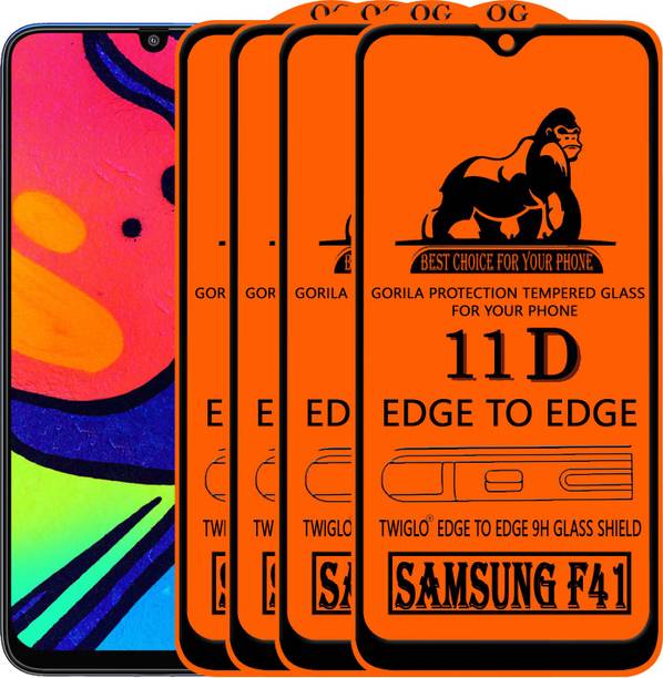 TWIGLO Edge To Edge Tempered Glass for SAMSUNG F41