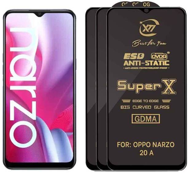 GDMA Edge To Edge Tempered Glass for OPPO NARZO 20A
