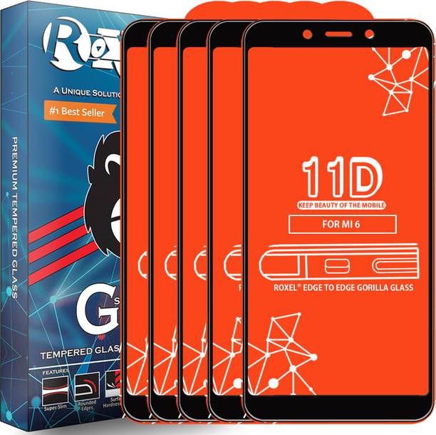 Roxel Edge To Edge Tempered Glass for Mi Redmi 6 pro