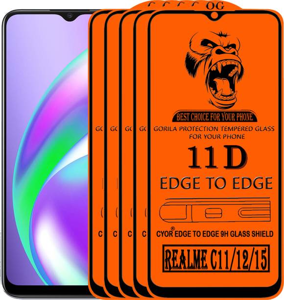 CYOR Edge To Edge Tempered Glass for REALME C11