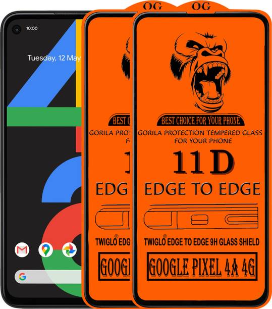 TWIGLO Edge To Edge Tempered Glass for GOOGLE PIXEL 4A 4G
