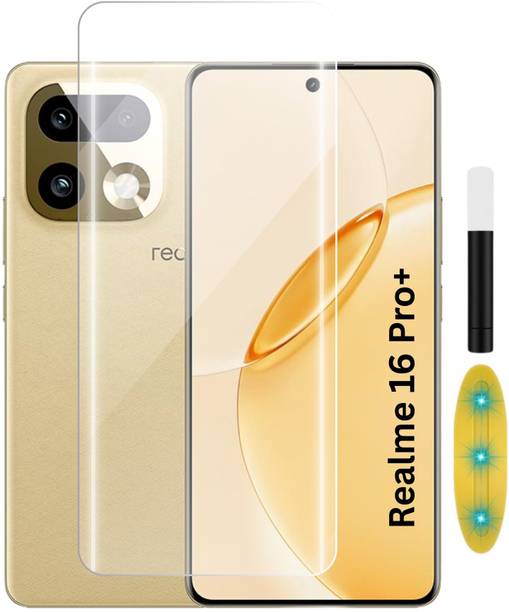 KWINE CASE Edge To Edge Tempered Glass for Realme 16 Pro Plus 5G