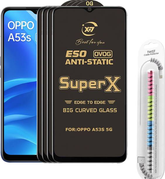 CYOR Edge To Edge Tempered Glass for OPPO A53S 5G