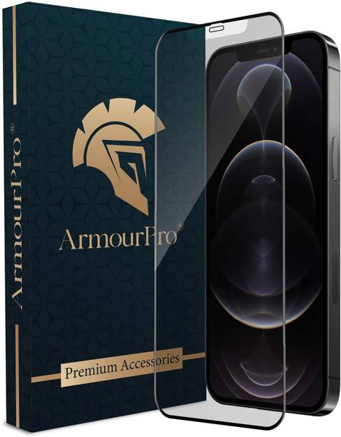 ArmourPro Tempered Glass Guard for iPhone 12 Pro Max, Apple 12 Pro Max, Matte Finish Glass