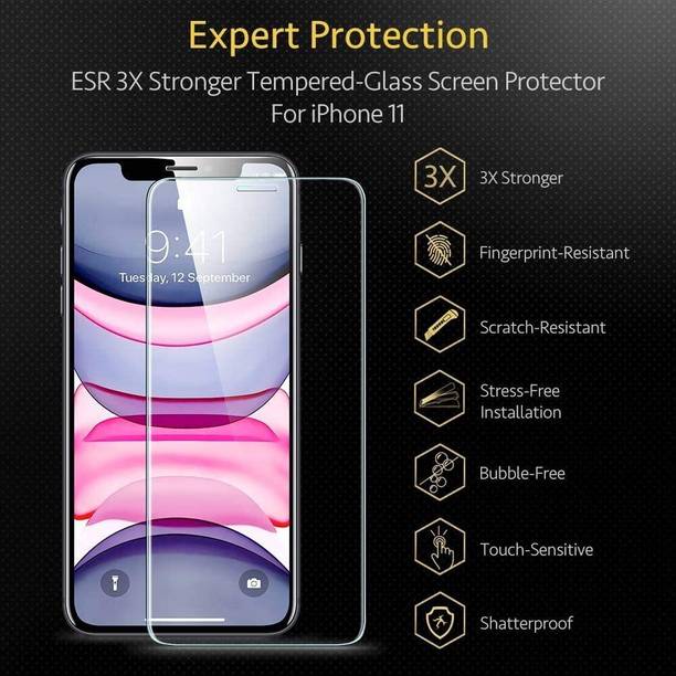 XYNITY Edge To Edge Tempered Glass for Apple iPhone 12