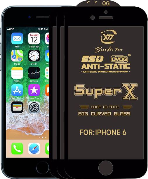 ANILUQ Edge To Edge Tempered Glass for Apple iPhone 6