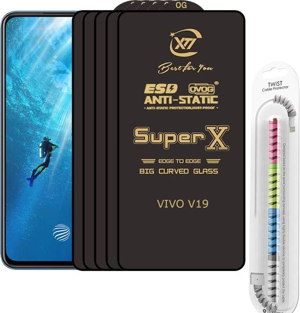 CYOR Edge To Edge Tempered Glass for VIVO V19