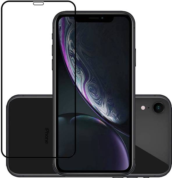 RCHJV Edge To Edge Tempered Glass for Apple iPhone XR
