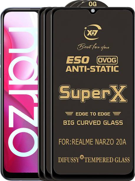 Difussy Edge To Edge Tempered Glass for REALME NARZO 20A