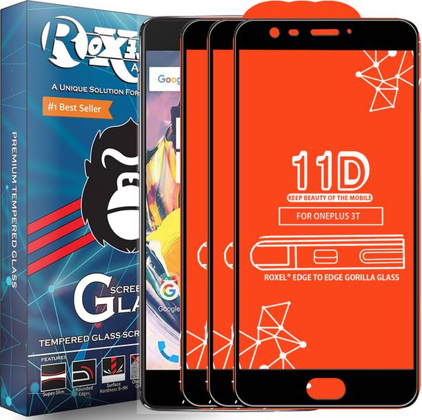 Roxel Edge To Edge Tempered Glass for OnePlus 3T