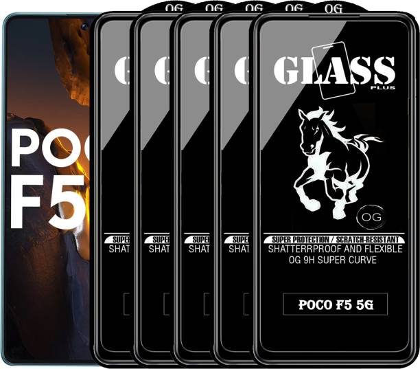 PFOAM Edge To Edge Tempered Glass for POCO F5 5G