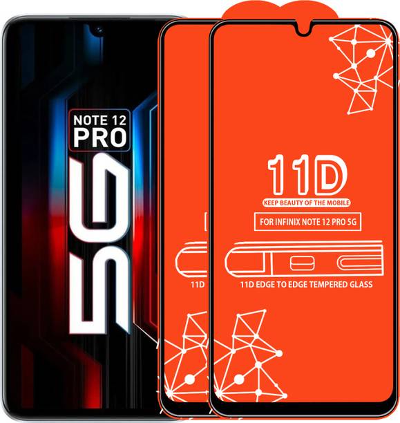 Roxel Edge To Edge Tempered Glass for Infinix Note 12 Pro 5G