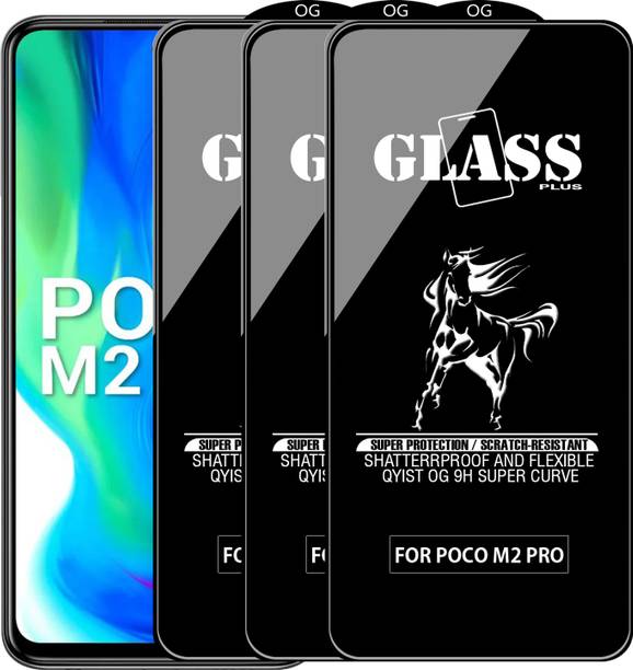 Qyist Edge To Edge Tempered Glass for POCO M2 PRO