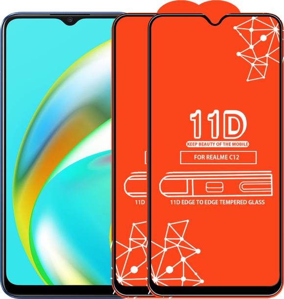 Roxel Edge To Edge Tempered Glass for Realme C12