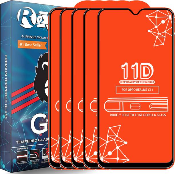 Roxel Edge To Edge Tempered Glass for Realme C11