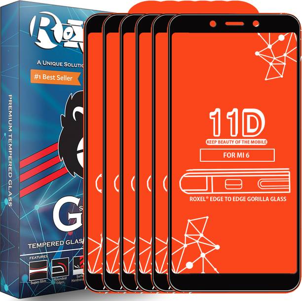 Roxel Edge To Edge Tempered Glass for Mi Redmi 6 pro