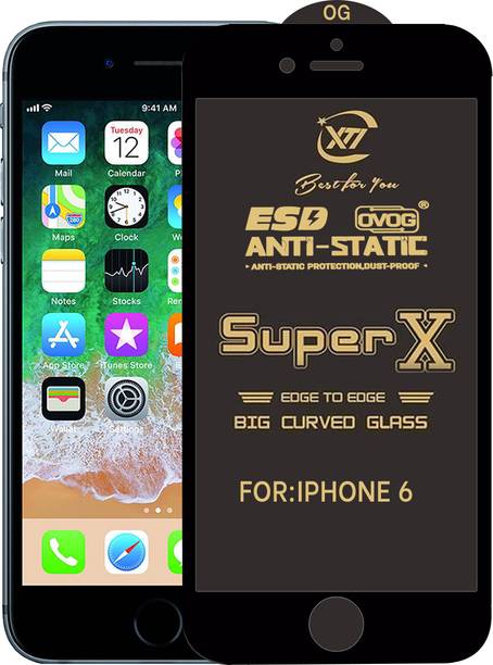 ANILUQ Edge To Edge Tempered Glass for Apple iPhone 6