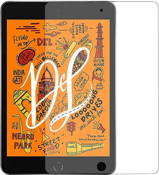 Mersal Edge To Edge Tempered Glass for Apple iPad Mini 4, Edge to Edge Full Screen Coverage Gorilla with Easy Installation Kit