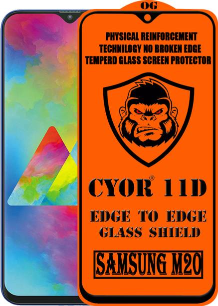 CYOR Edge To Edge Tempered Glass for Samsung Galaxy M20