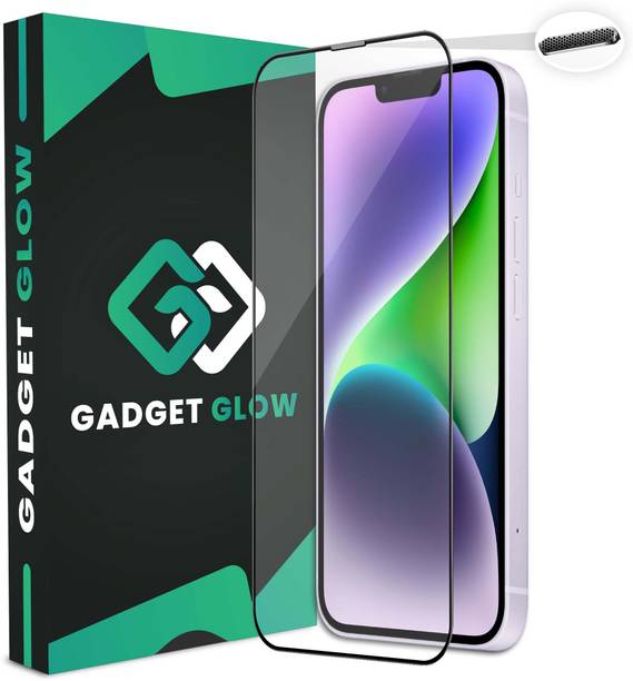 Gadget Glow Edge To Edge Tempered Glass for iPhone 14 Plus, Apple iPhone 14 Plus, iPhone 13 Pro Max, Apple iPhone 13 Pro Max