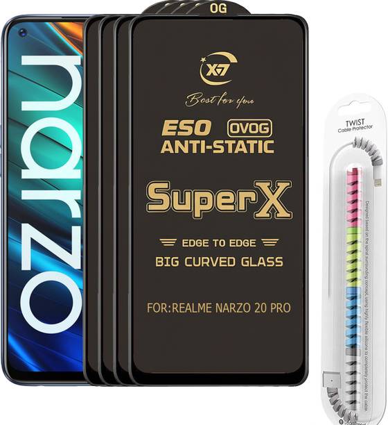 CYOR Edge To Edge Tempered Glass for REALME NARZO 20 PRO