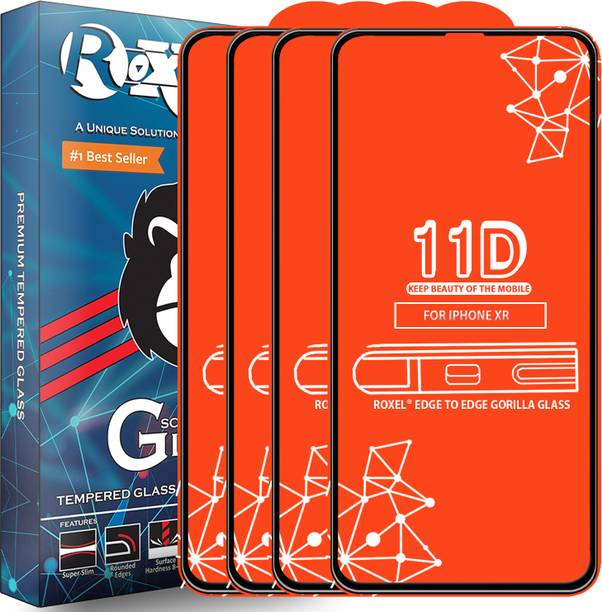 Roxel Edge To Edge Tempered Glass for Apple iPhone XR