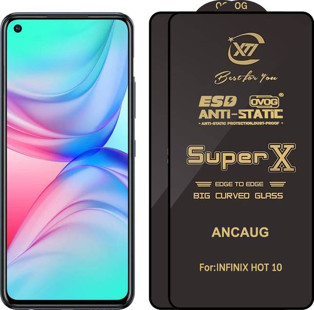 SuperX Edge To Edge Tempered Glass for INFINIX HOT 10